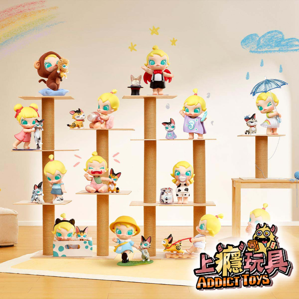 POPMART 泡泡瑪特 Baby Molly 喵趣橫生 系列盲盒