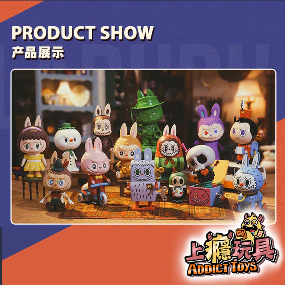 POPMART 泡泡瑪特 LABUBU 精靈玩具系列