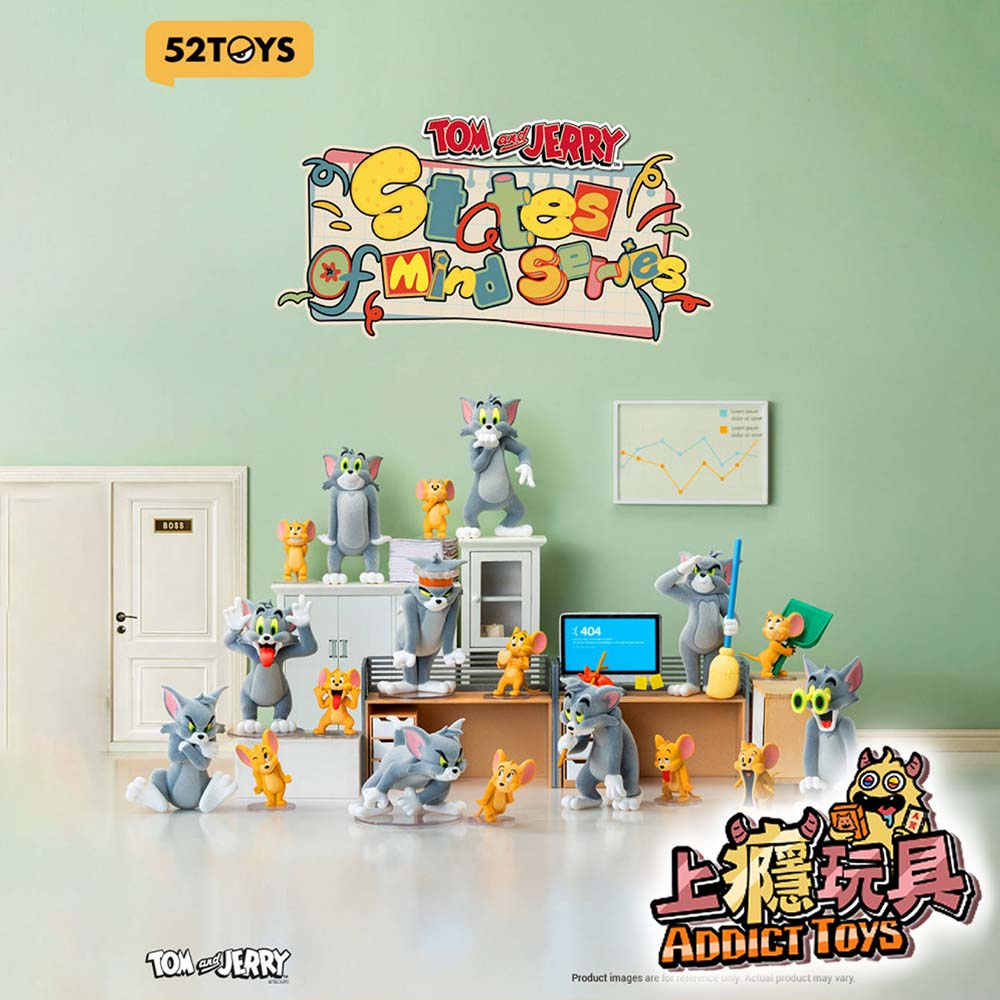湯姆貓與傑利鼠 精神狀態品鑑 系列盲盒